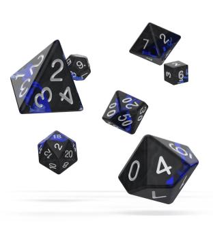 Oakie Doakie Dice Würfel RPG-Set Enclave - Sapphire 7 Stück